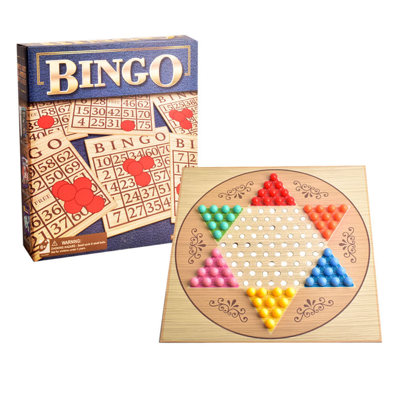 Conjunto De Jogos: Chess Checkers Bingo Family Card Games Com Baralho De Tarô