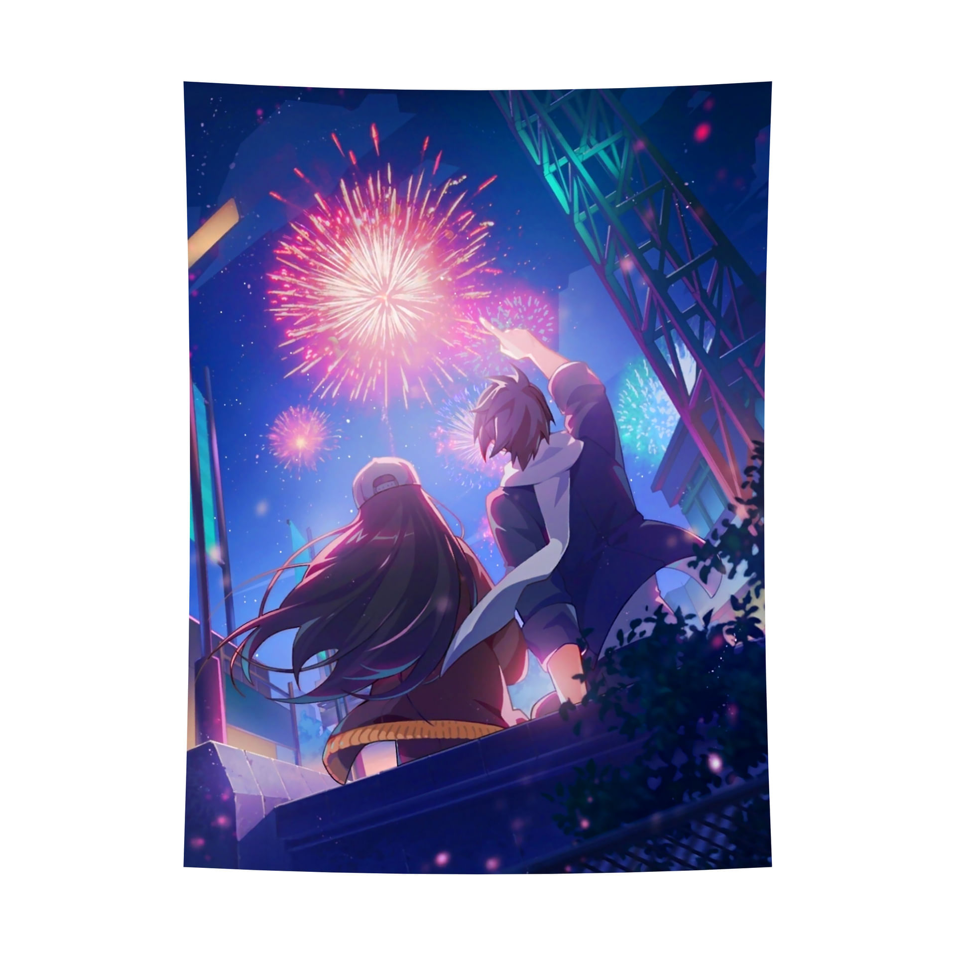 Microtecido Tapestry Outcasts Wangs Ye Wall Aesthetic 150x110cm