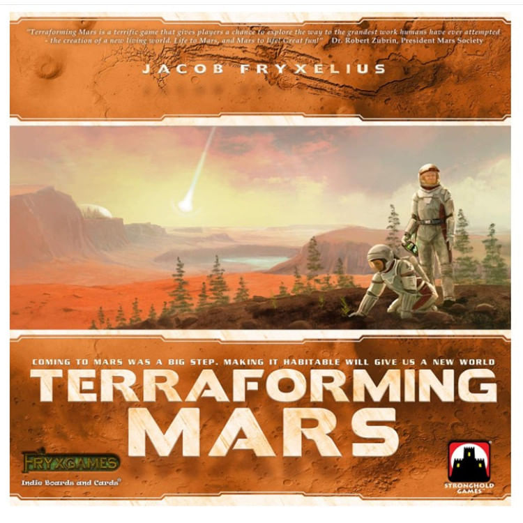 Jogo De Cartas Terraforming Mars Family Tarot Deck Cards