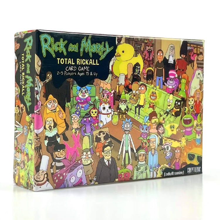 Jogo De Cartas Tarot Deck Rick And Morty Family Com Caixa - Carrefour