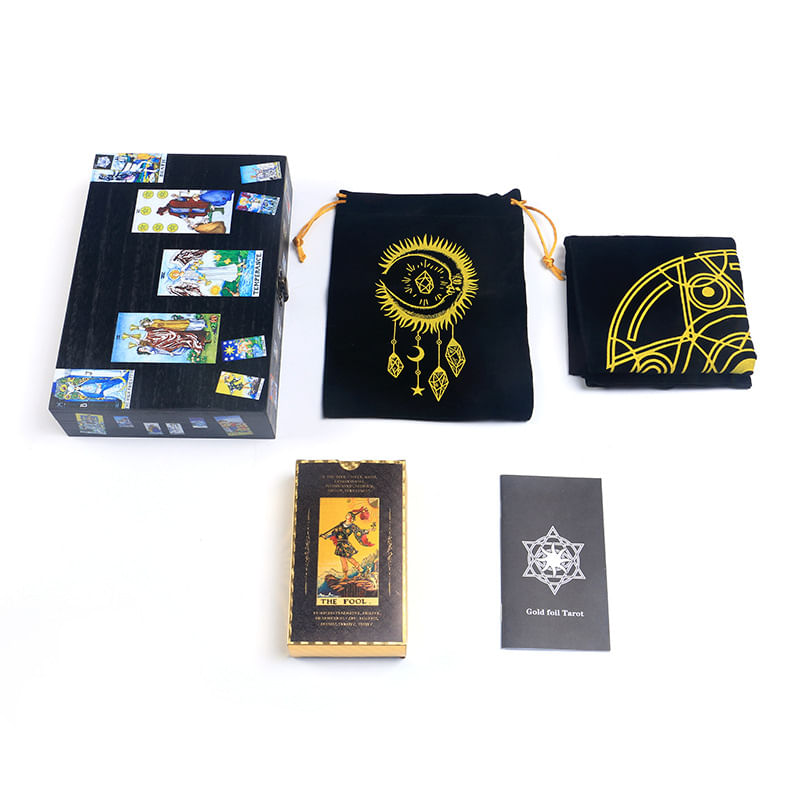Jogo De Cartas Tarot Deck Cards Fool Family Social Enjoy Game