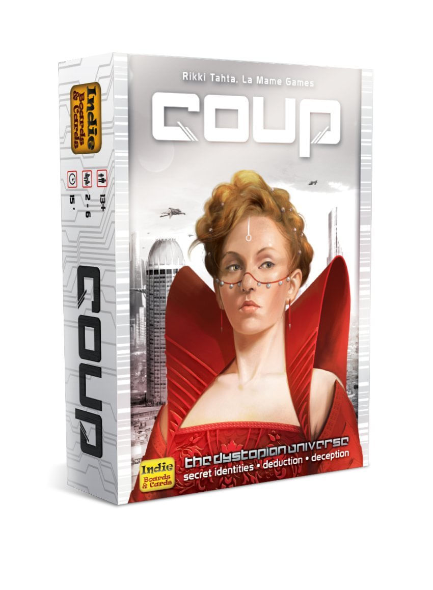 Party Game Indie Boards And Cards Coup Para 2 A 6 Jogadores