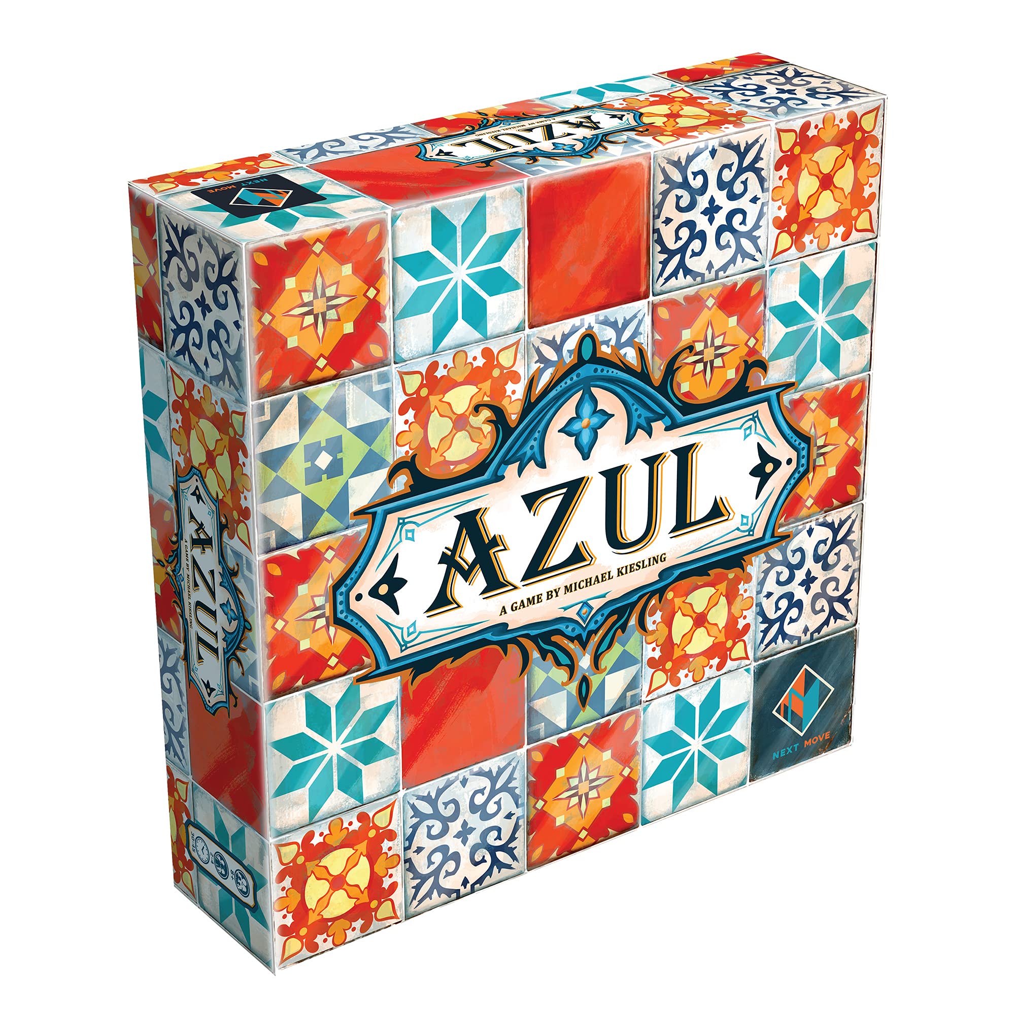 Jogo De Mesa Azul Strategy Mosaic Tile Placement Family