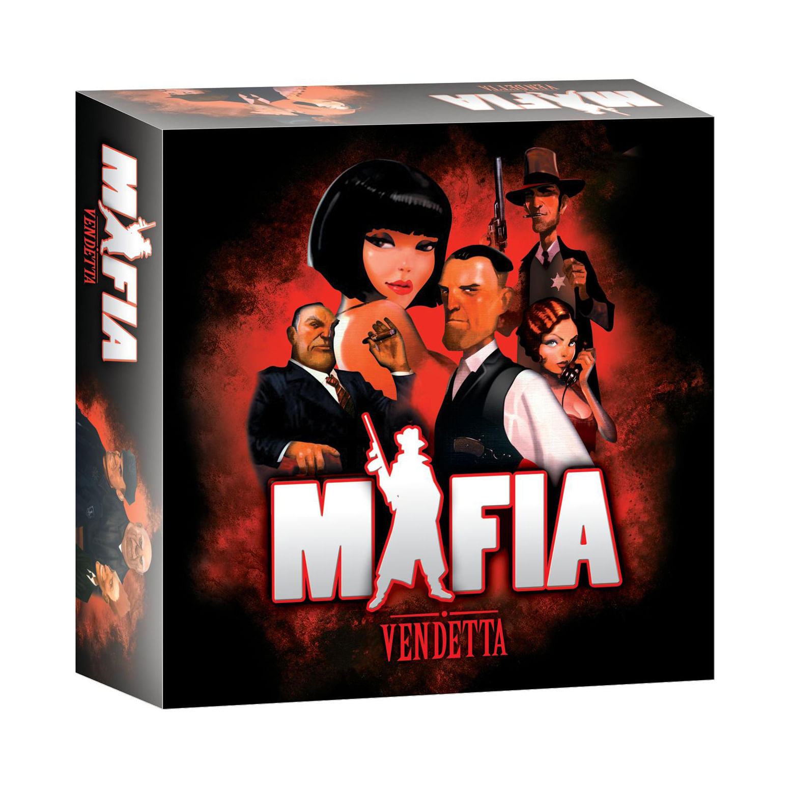 Card Game Mafias Fun Para Família, Adultos, Adolescentes E Crianças