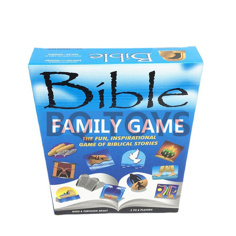 Card Game Bibles Fun Family Para Adultos, Adolescentes E Crianças Com Caixa