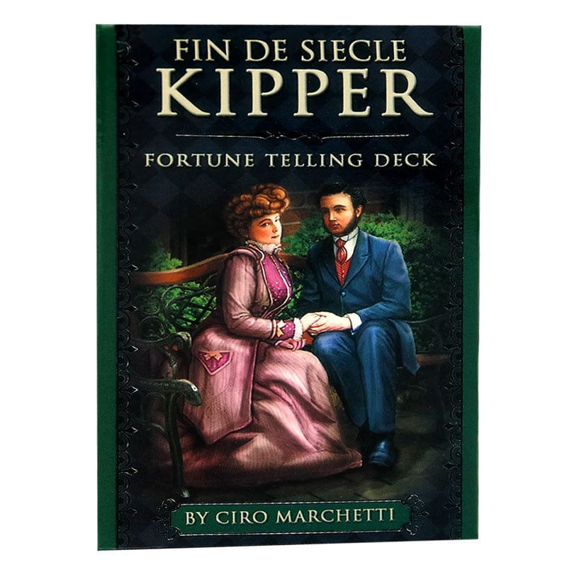 Jogo De Cartas Tarot Deck Fin De Siecle Kipper Family Com Caixa