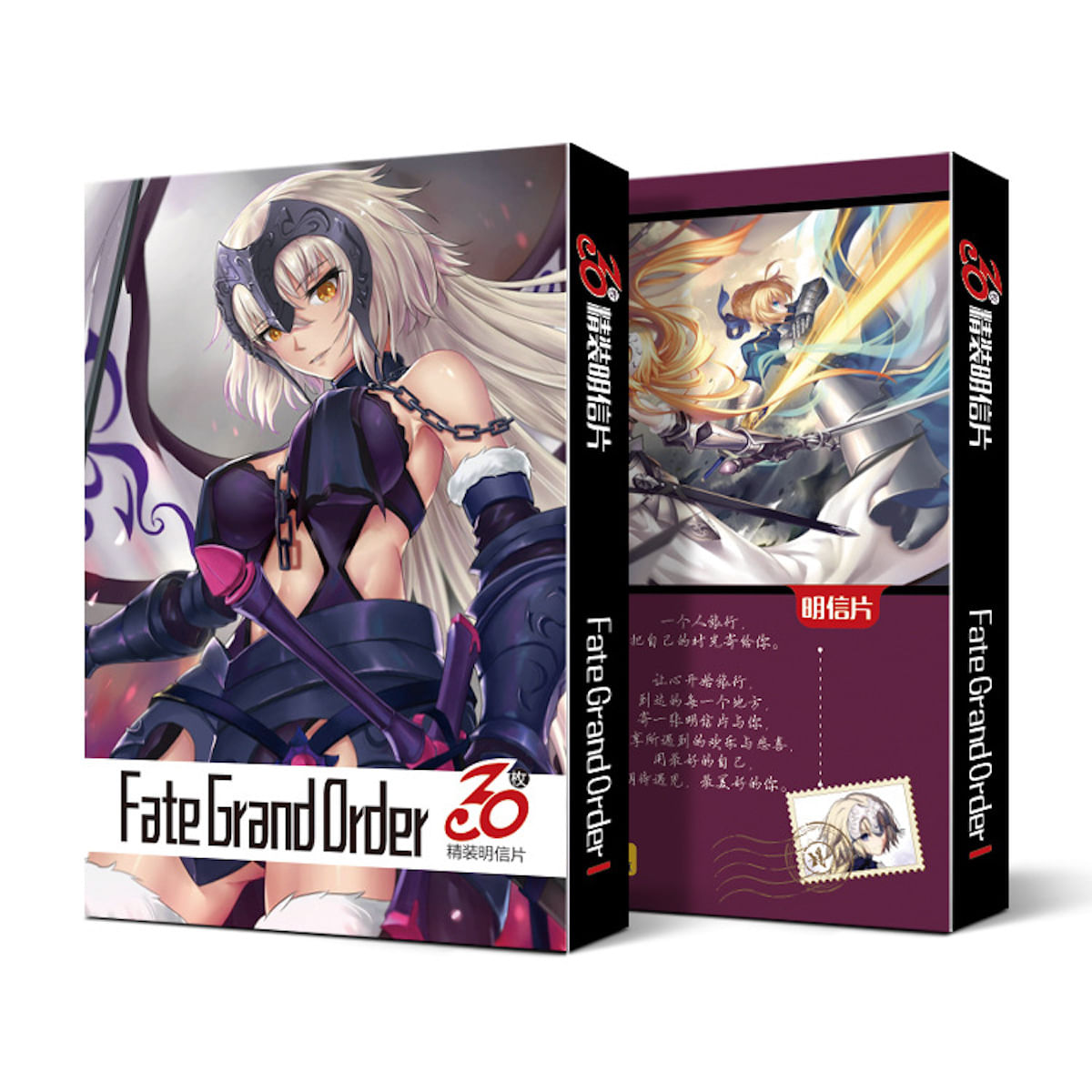 Cartões Postais Fates Grands Orders Anime 30 Unidades/pacote De Papel De 14 X 9 Cm