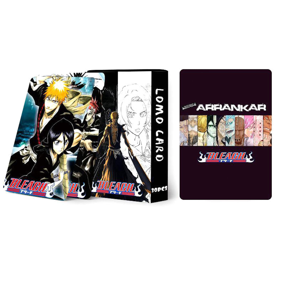 Cartões Postais Bleachs Kurosakis Ichigos 30 Unidades/pacote De Anime 5,5 X 8,7 Cm