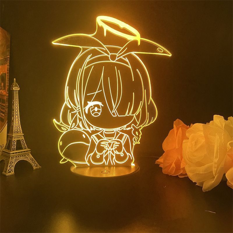 Arquivos 3D Led Night Light Blues Que Mudam De Cor Para Crianças