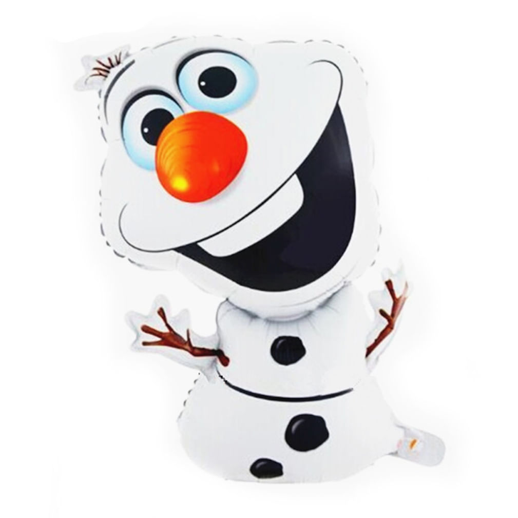Balão Moana Mylar Olaf Decoração De Festa De Aniversário 72x43cm