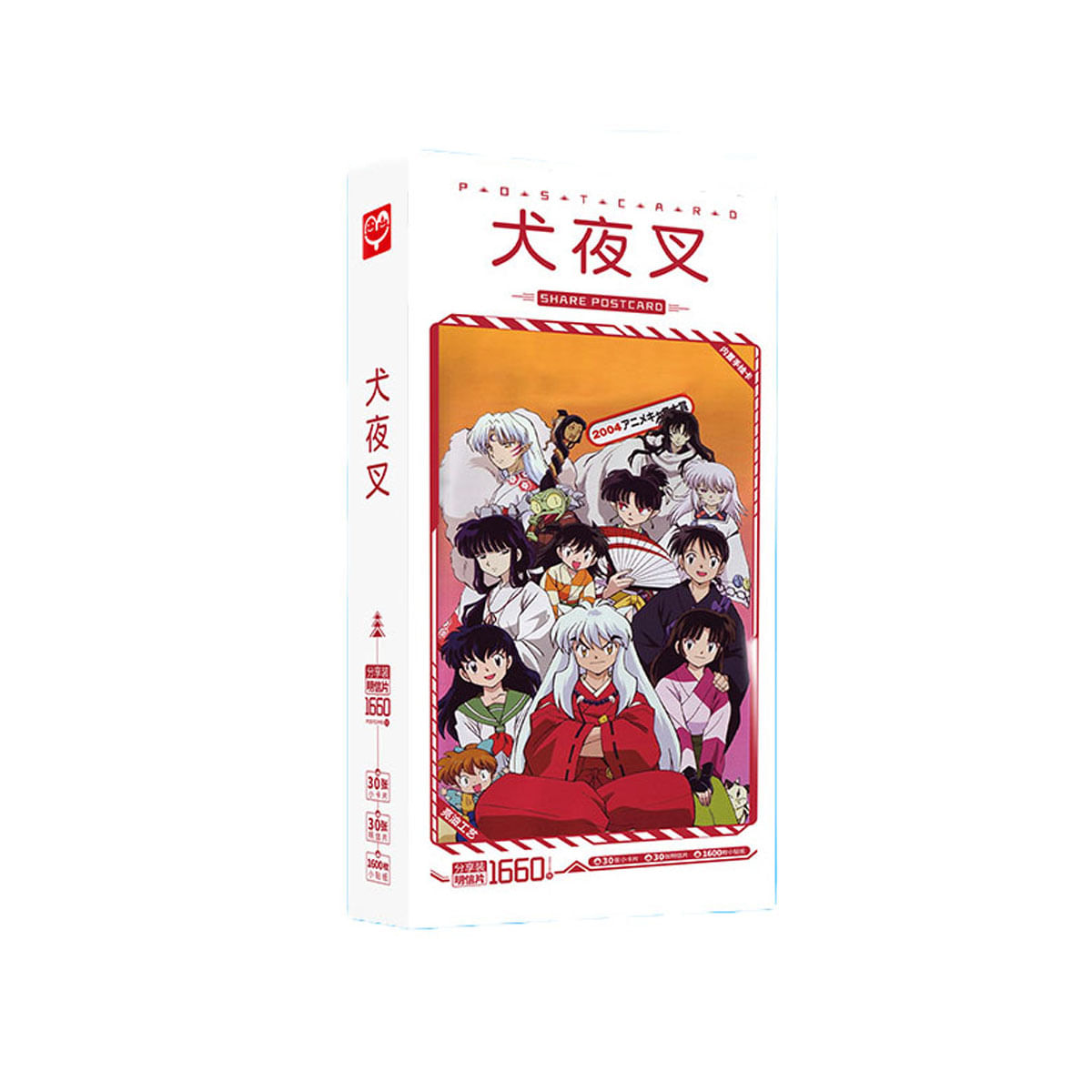 Cartões Postais Inuyashas Lomos Card 30 Unidades/pacote Com Caixa