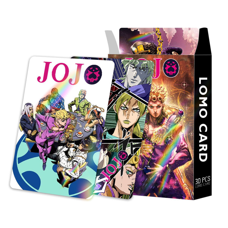 Pacote De Cartas Jojos Bizarres Adventures Giornos Giovannas Postc