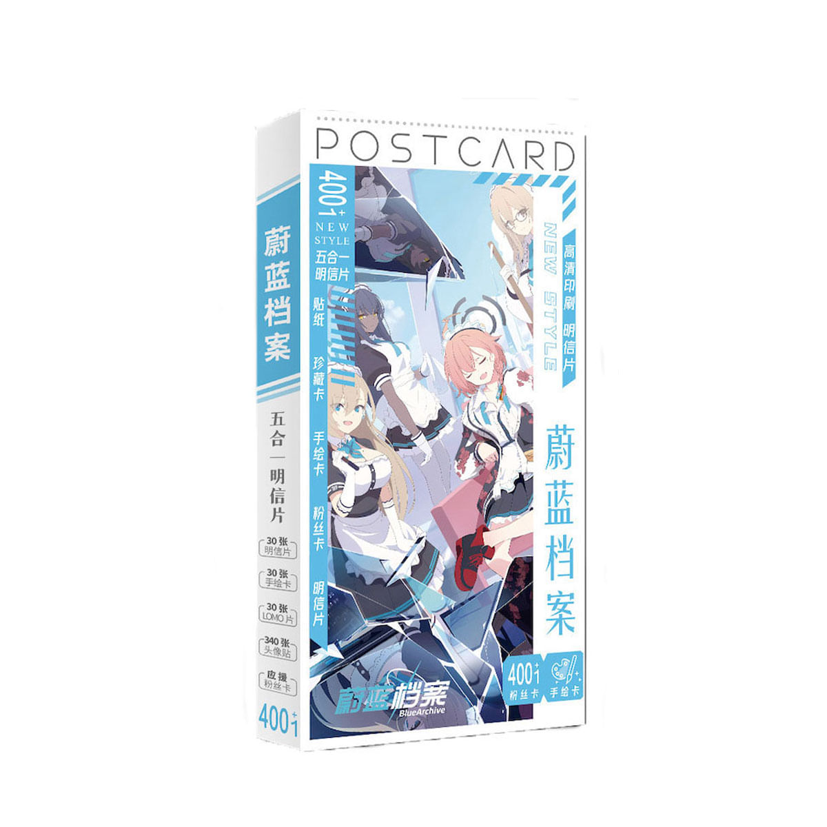 Cartões Postais Blues Archives Anime Lomos Ca, Pacote De 30 Unidades
