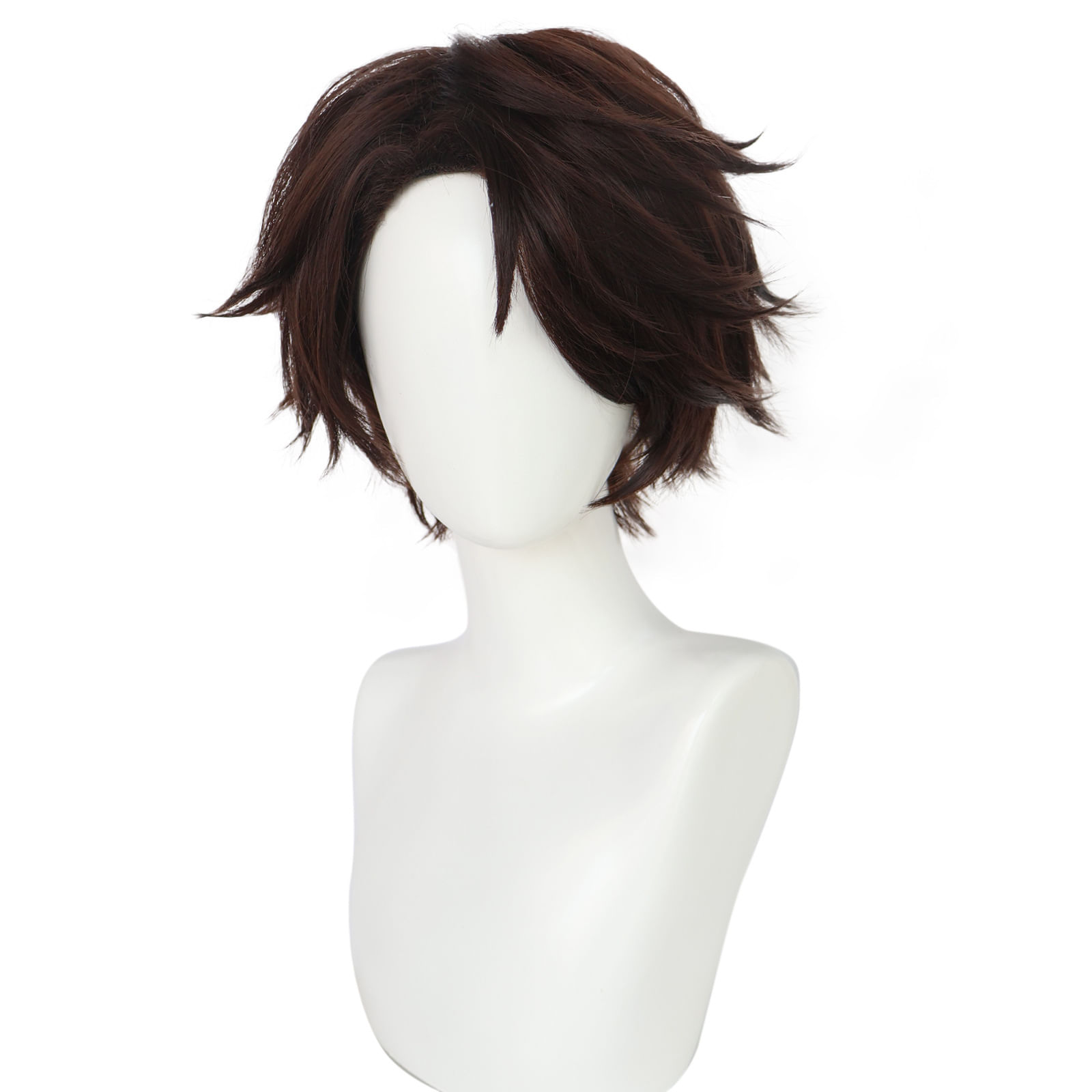 Peruca Cosplay Blues Locks Chigiris Hyomas Cabelo Sintético 26cm