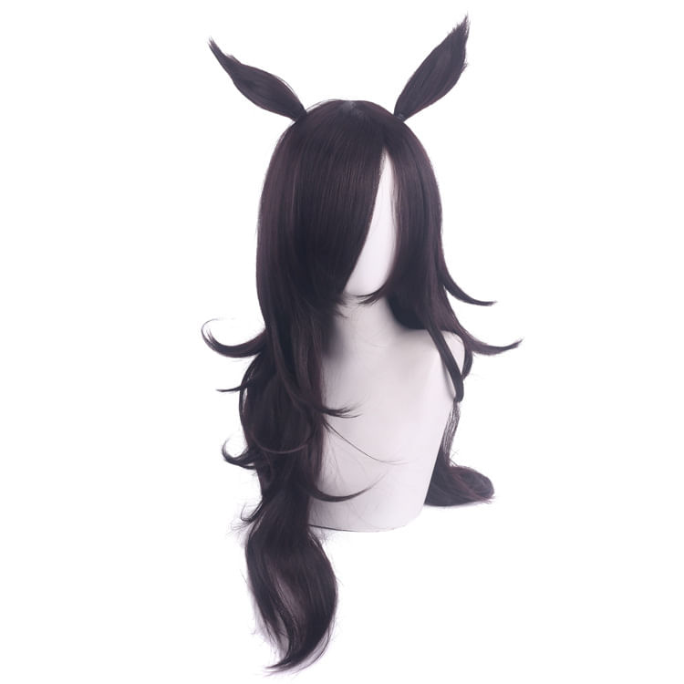 Peruca De Cosplay Prettys Derbys Rices Showers 70 Cm De Cabelo Sintético