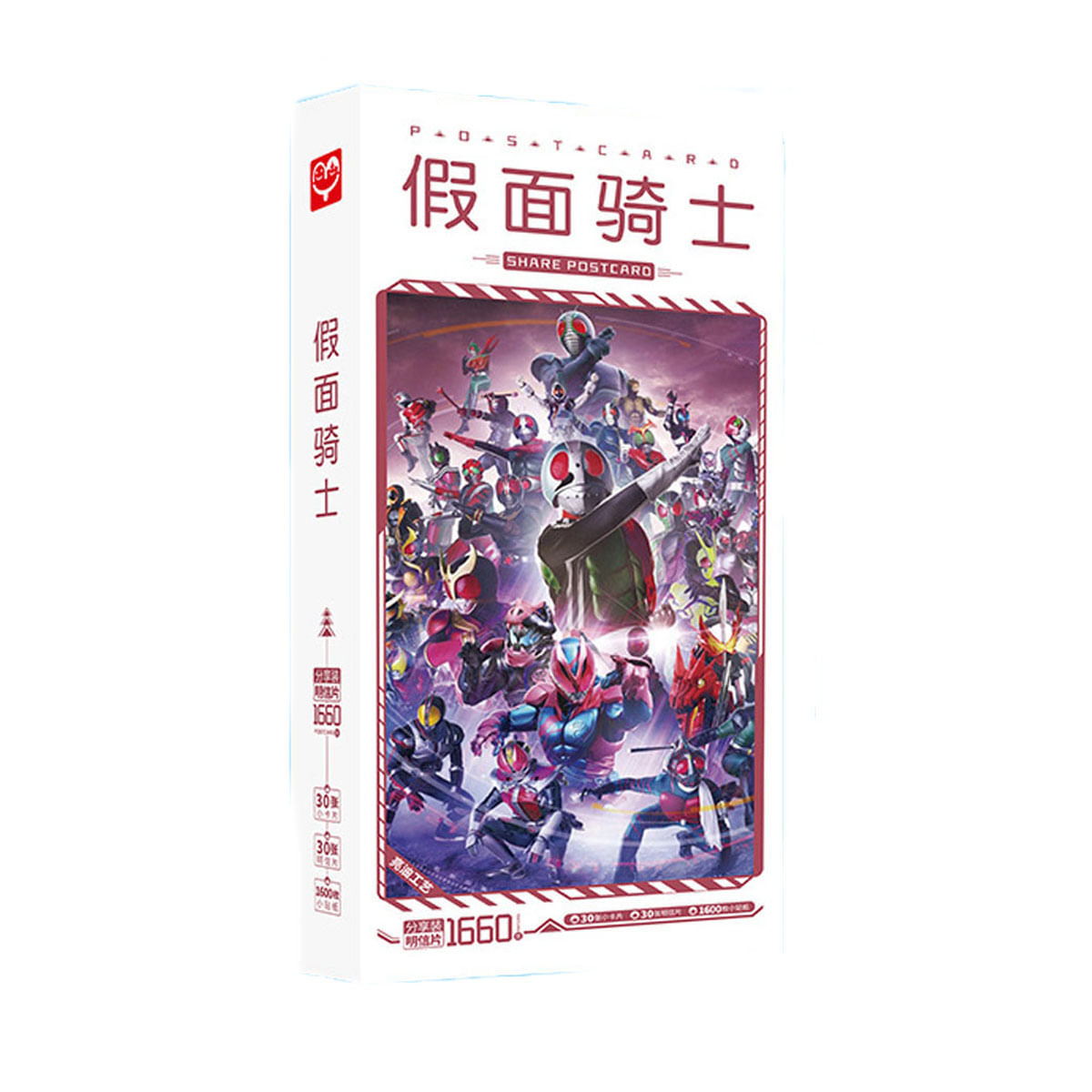 Cartões Postais Kamens Riders Anime 30 Unidades/pacote Com Caixa