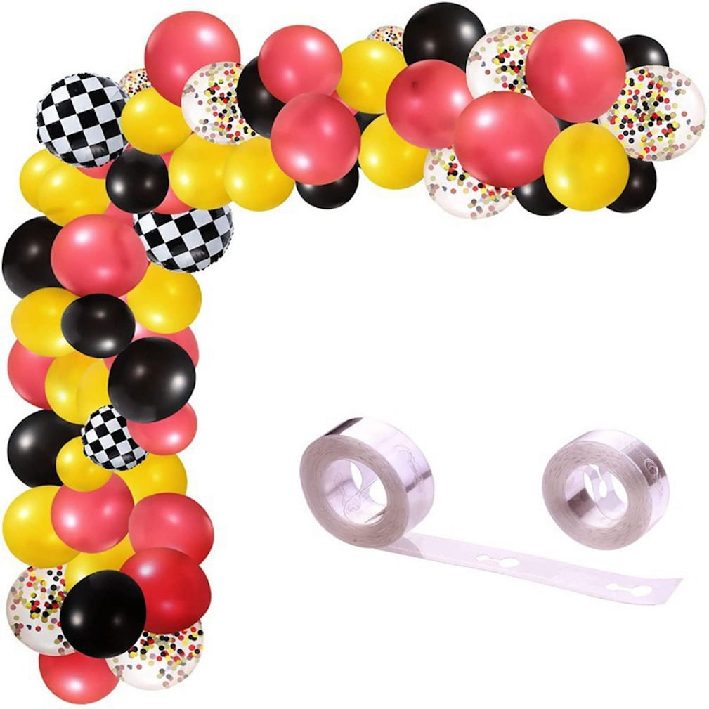 Kit Balloon Arch, Folha De Látex Para Festa De Aniversário Para Crianças, 120 Unidades