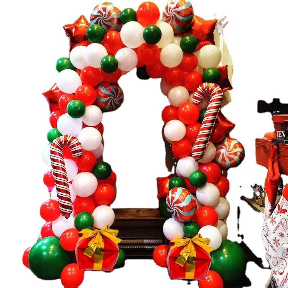 Kit Party Balloon Arch Garland 171 Unidades De Látex Colorido