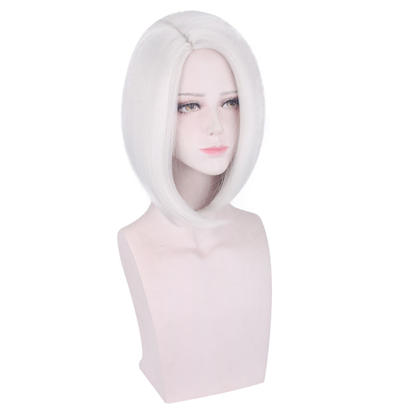 Peruca De Cosplay Overwatch Ashes Synthetic Hair 40cm Para Halloween
