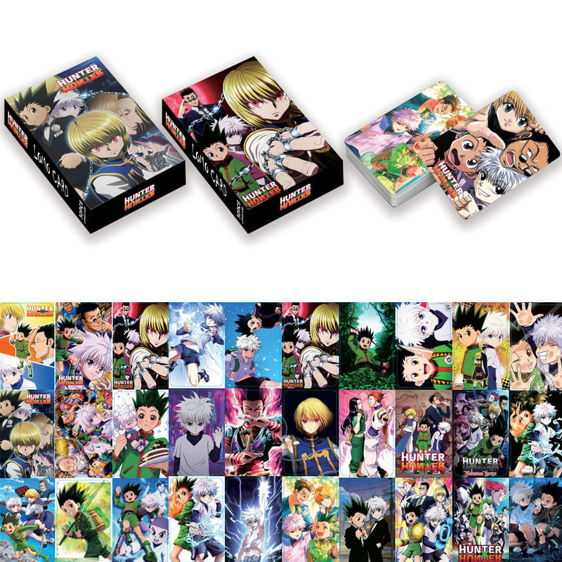 Cartões Postais Hunters Hunters Lomos C Anime 30 Unidades/pacote