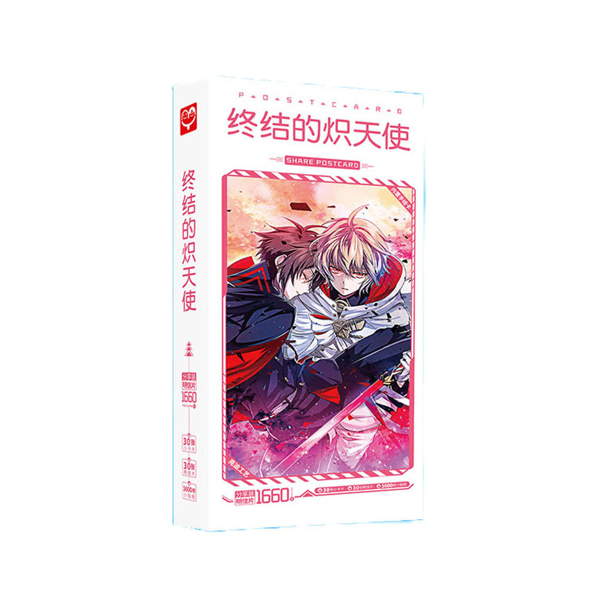 Cartões Postais Seraphs Of Ends Anime 30 Unidades/pacote Lomos C