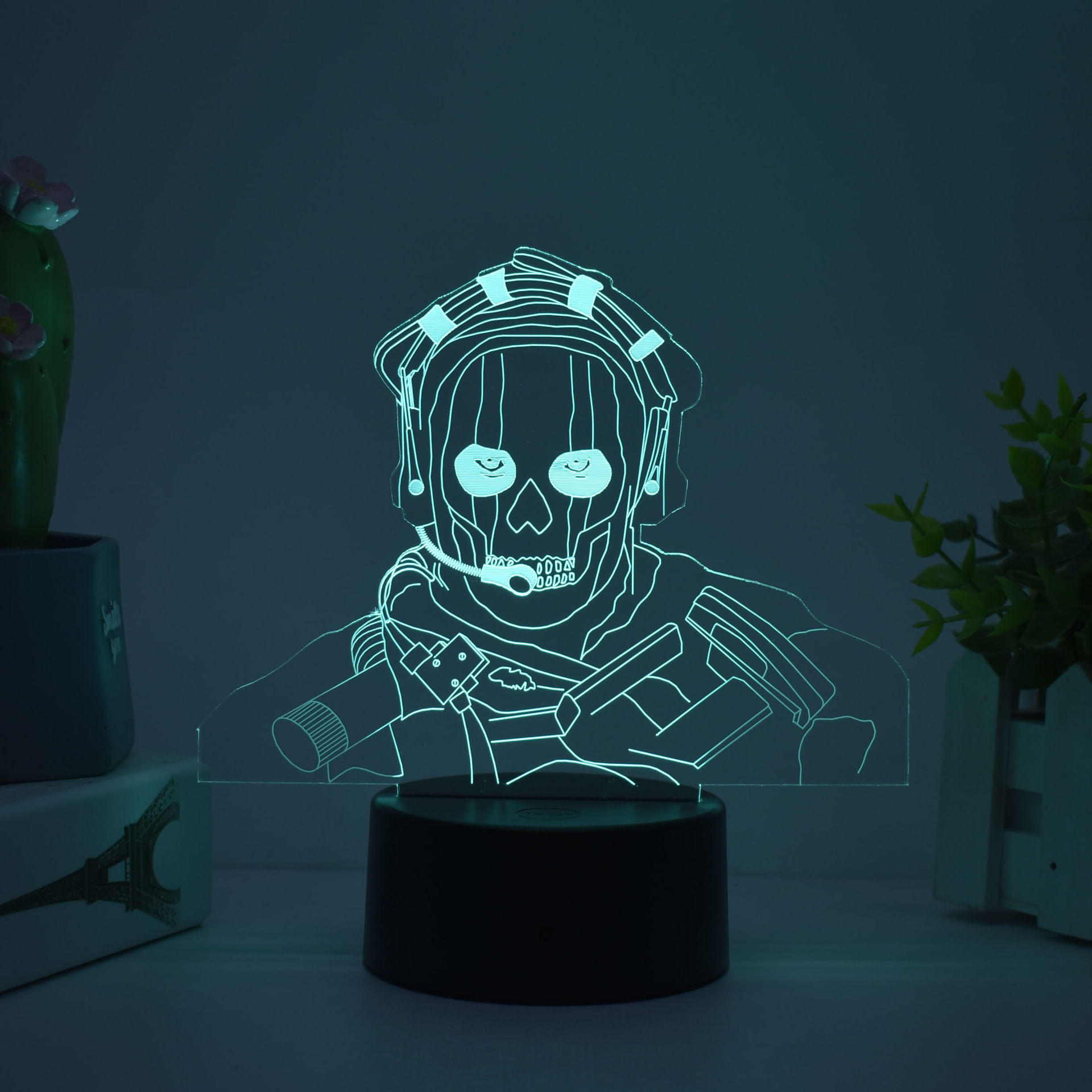 Mudança De Cor Da Luz Noturna Led 3d Para Crianças E Crianças