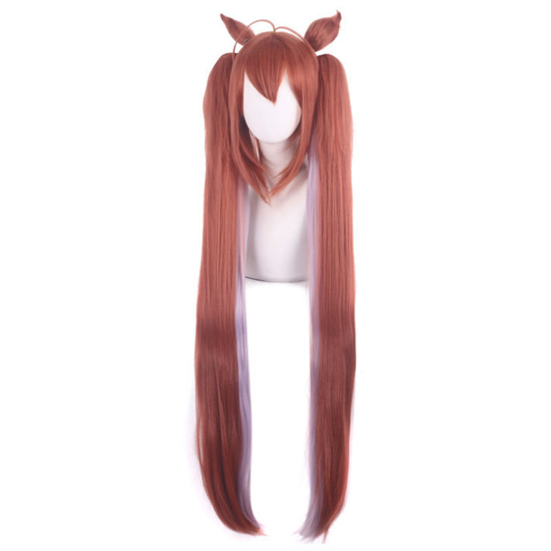 Peruca De Cosplay Prettys Derbys Daiwas Scarlets Sintético Cabelo Sintético 120cm
