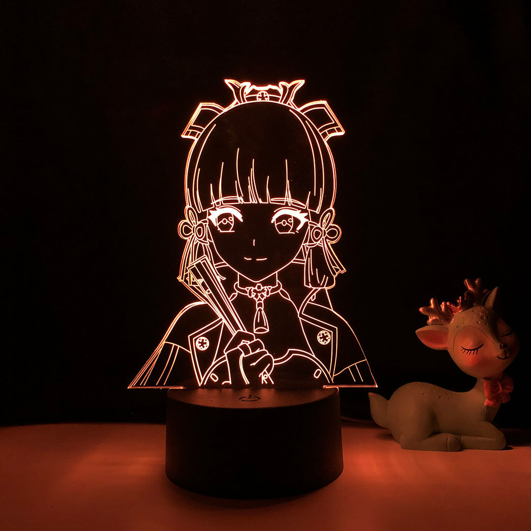 Luz Noturna Led 3d Plants Vs Zombies Kamisatos Que Muda De Cor