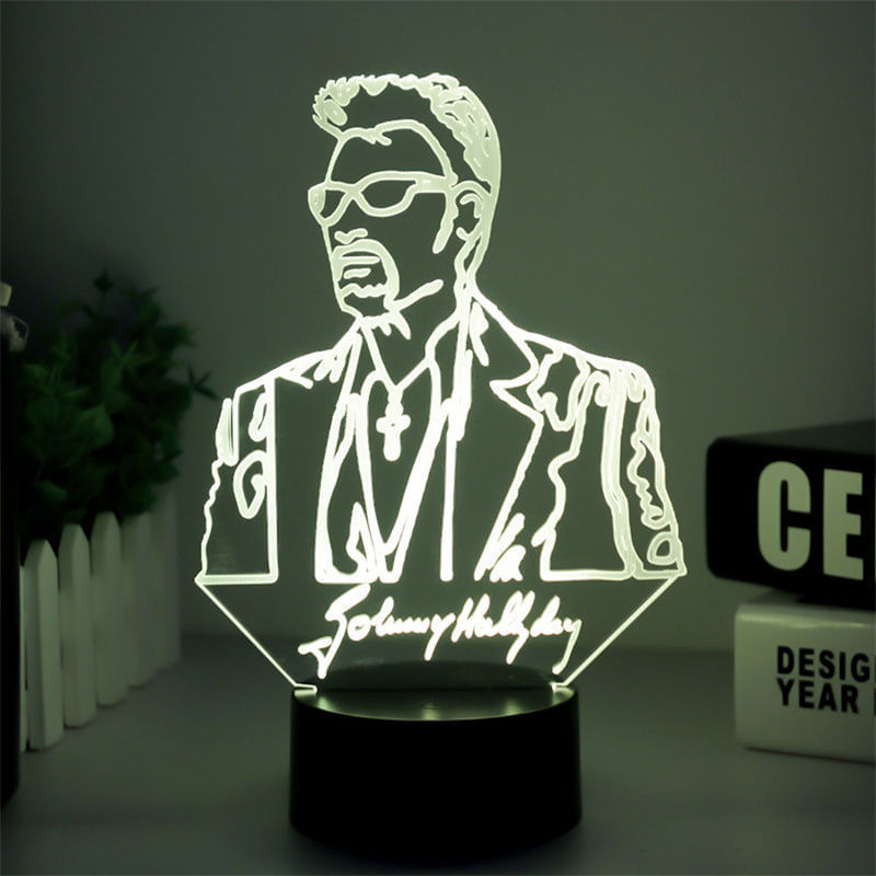Luz Noturna Led 3d Que Muda De Cor Para Crianças Johnny's Hartmans