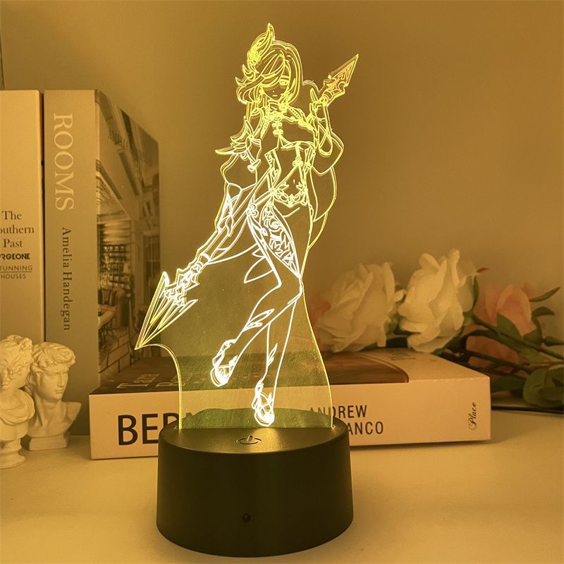 Luz Noturna Led 3d Plants Vs Zombies Que Mudam De Cor Para Crianças