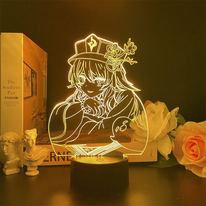 Luz Noturna Led 3d Plants Vs Zombies Que Mudam De Cor Para Crianças