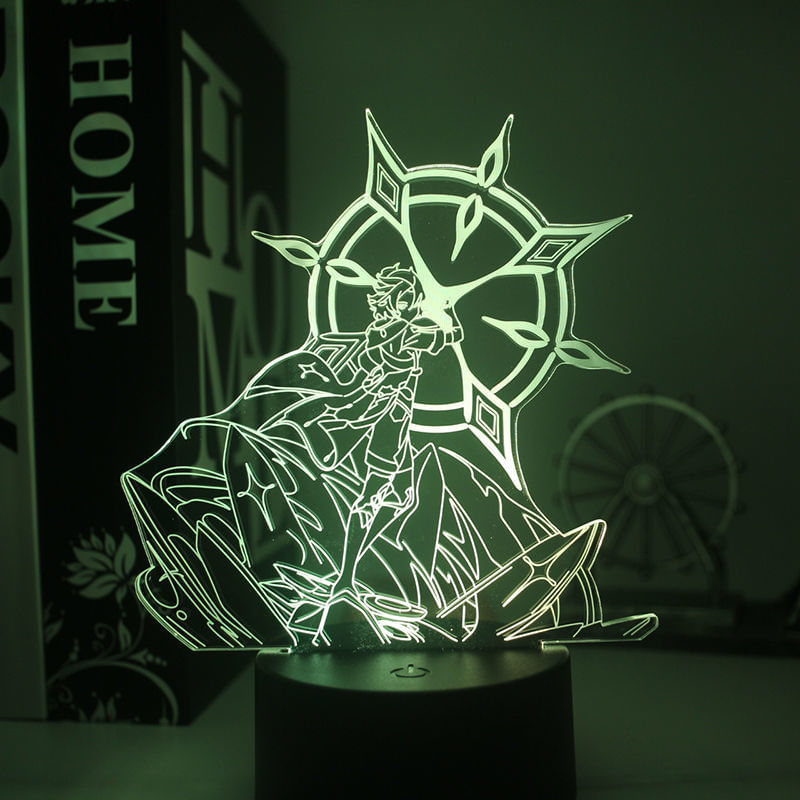 Luz Noturna Led 3d Plants Vs Zombies Que Mudam De Cor