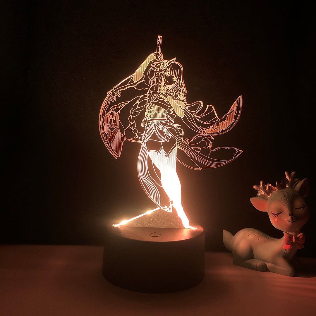 Luz Noturna Led 3d: Plants Vs Zombies, Beelzebuls, Mudança De Cor