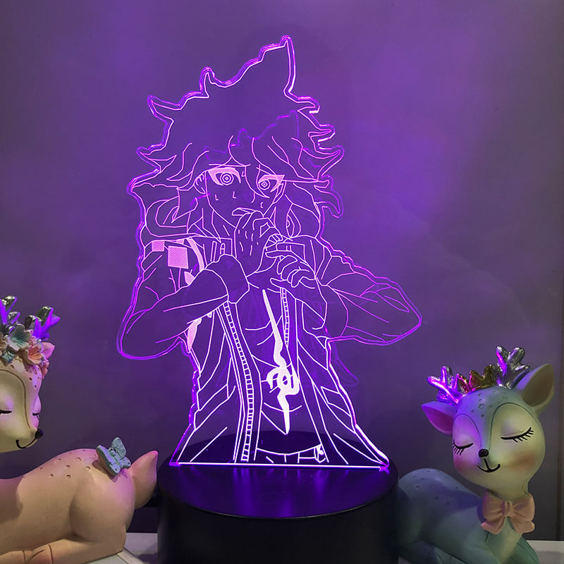 Luz Noturna Led 3d Danganronpas Aciona Happys Havocs Nagitos