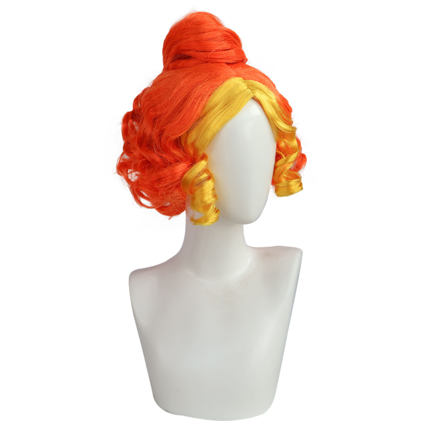 Peruca De Cosplay Magic Schools Buss Ms Frizzles Para Cabelo Sintético