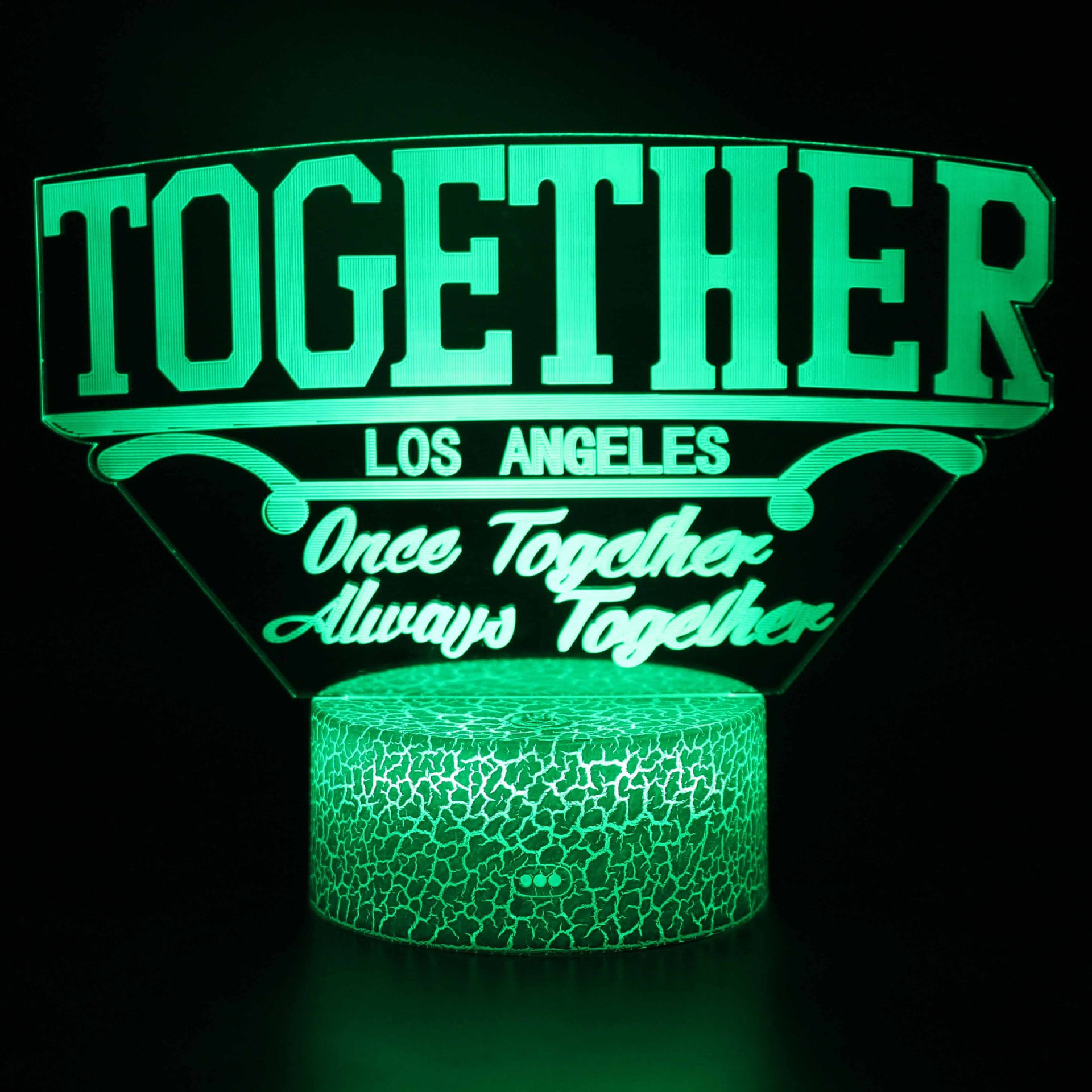 Mudança De Cor Da Luz Noturna Led 3d Para Crianças E Crianças