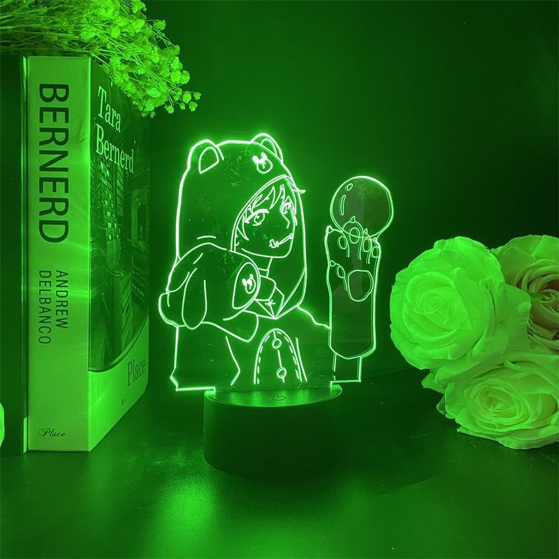 Night Light Identitys Browns Bears 3d Com Mudança De Cor