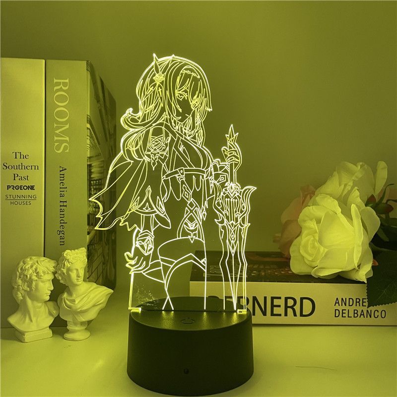 Luz Noturna, Led 3D, Plants Vs Zombies, Eulas, Mudança De Cor