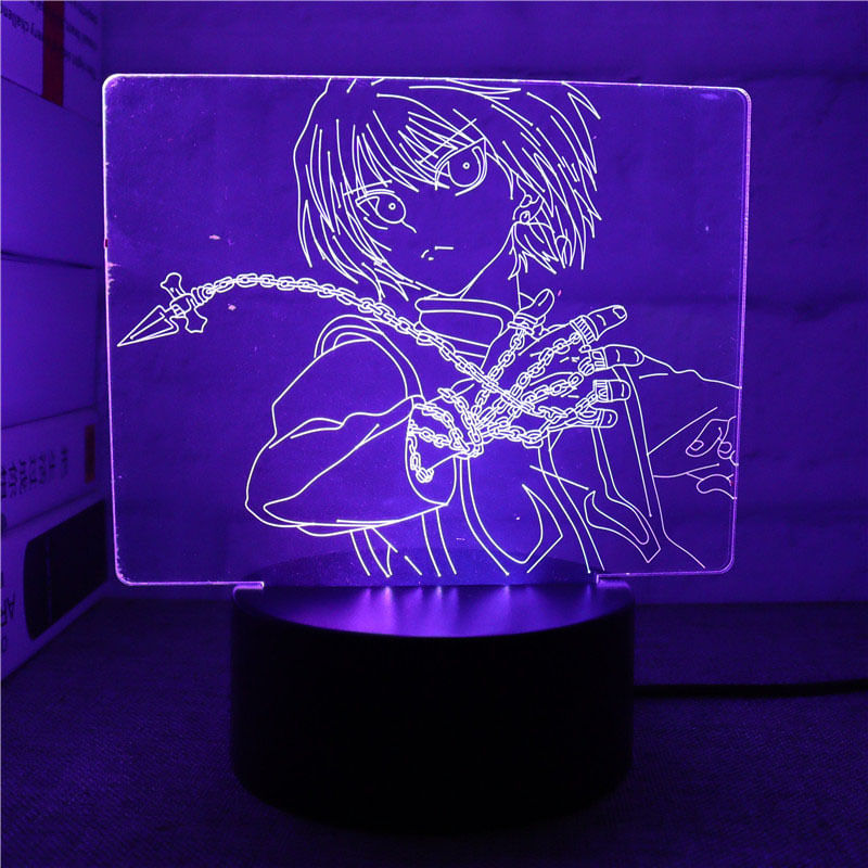 Caçadores De Luzes Noturnas Led 3d Kurapicas Que Mudam De Cor