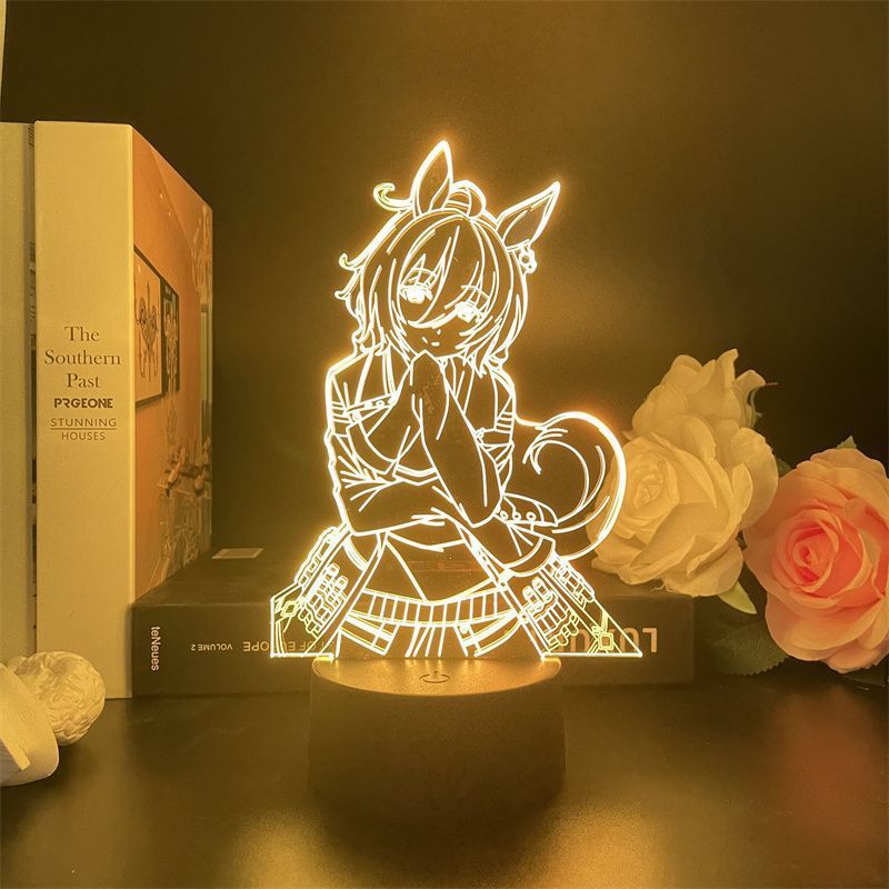 Luz Noturna Led 3d Prettys Derbys Golds Ships Que Muda De Cor