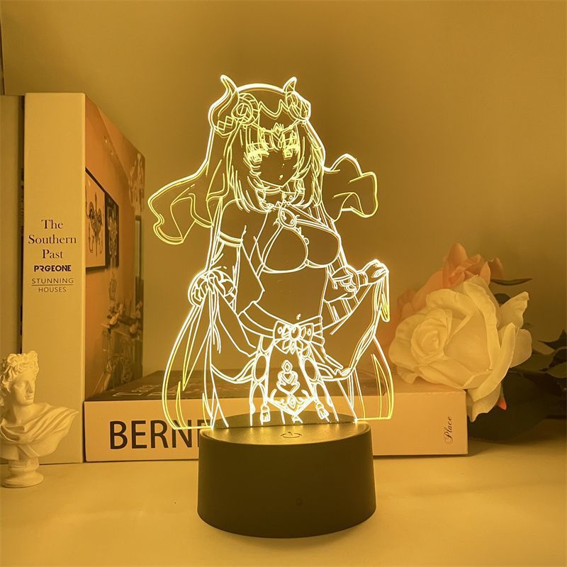 Luz Noturna Led 3d Plants Vs Zombies Nilous Color Changing