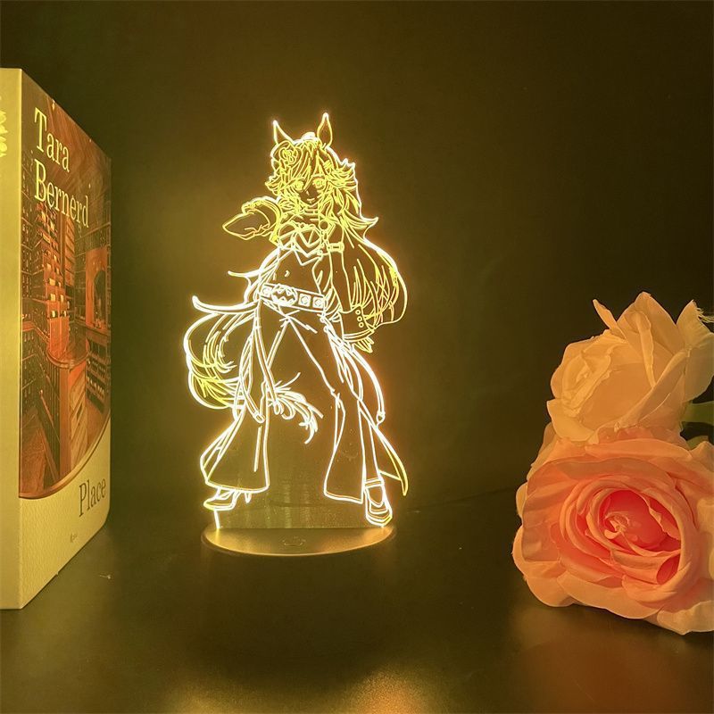 Luz Noturna Led 3D Que Muda De Cor Prettys Derbys Mr C B