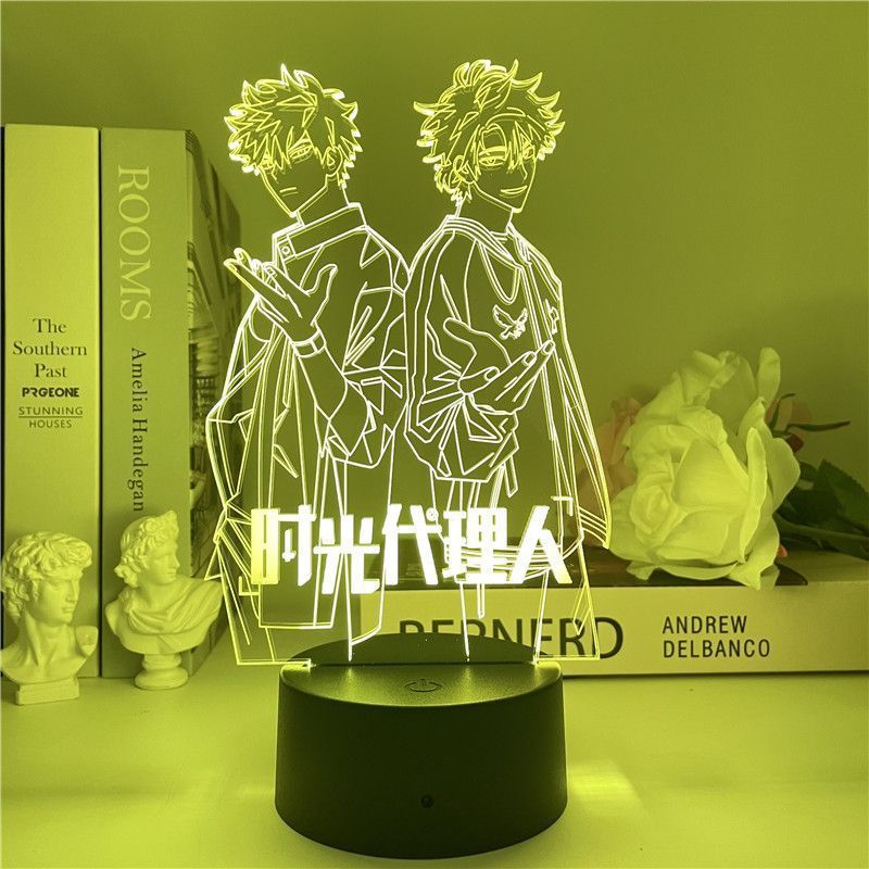 Luz Noturna Led 3d Lucas Charles Que Muda De Cor