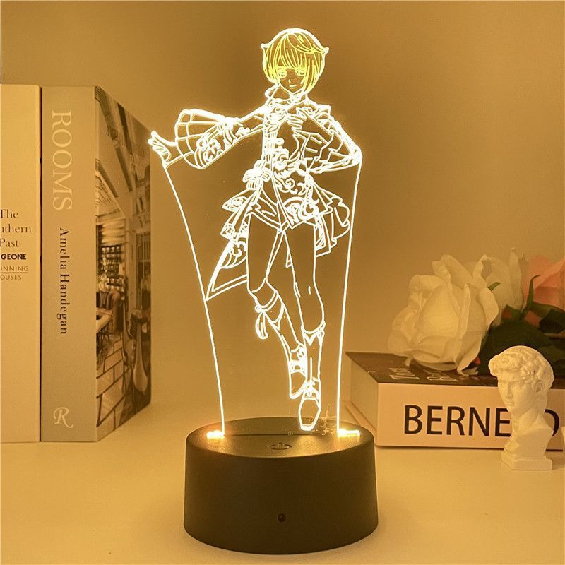 Luz Noturna Plants Zombies Xingqius 3d Com Mudança De Cor