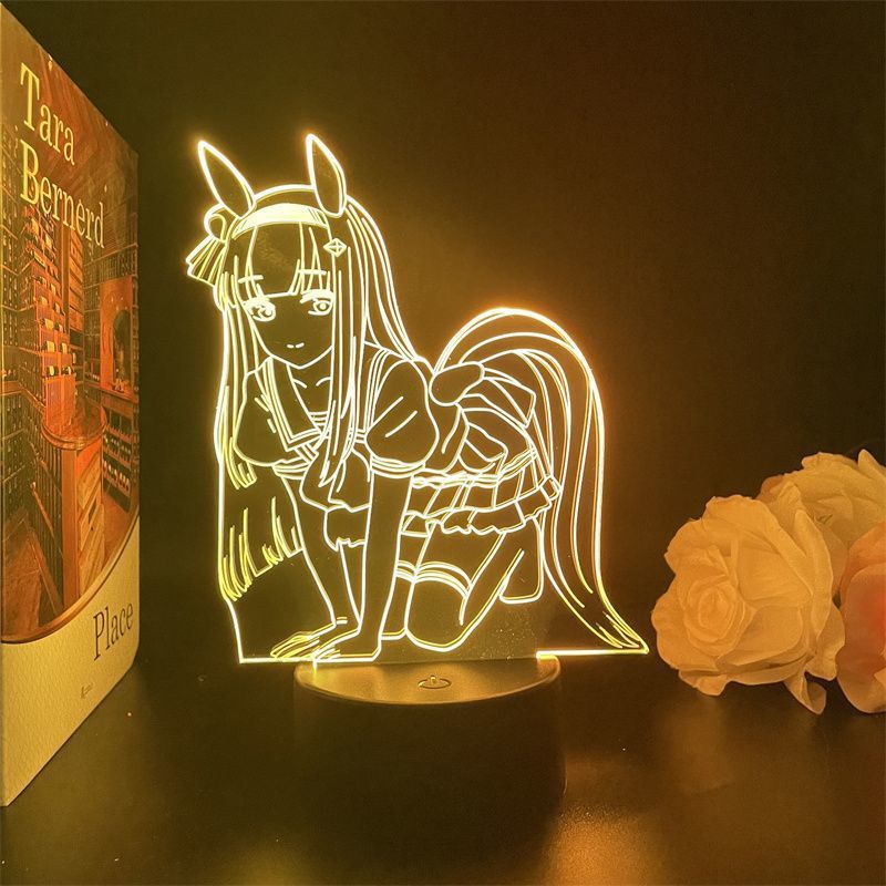 Luz Noturna Prettys Derbys Silences Suzuka 3d Led Com Cor Cha