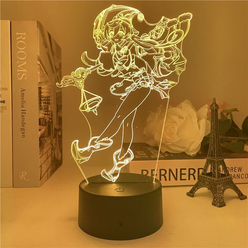 Luz Noturna Led 3d Plants Vs Zombies Yanfeis Que Muda De Cor