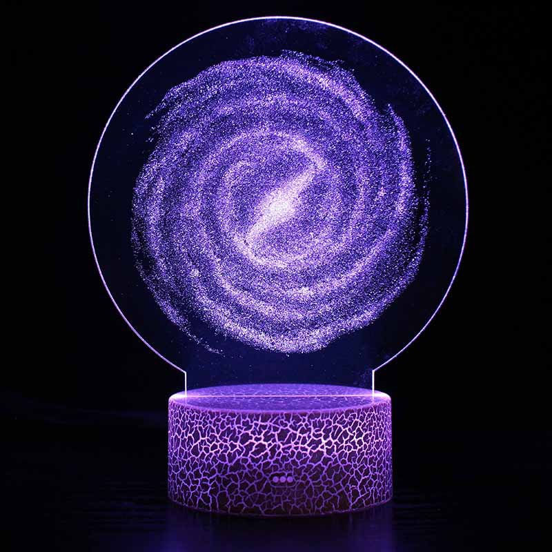 Light Night Light Galaxys 3d Led Que Muda De Cor Para Crianças E Crianças