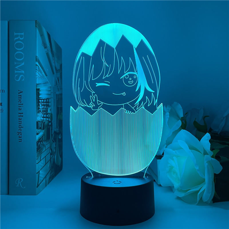Night Light Wonders Eggs Prioritys Kawais Rikas 3d Led