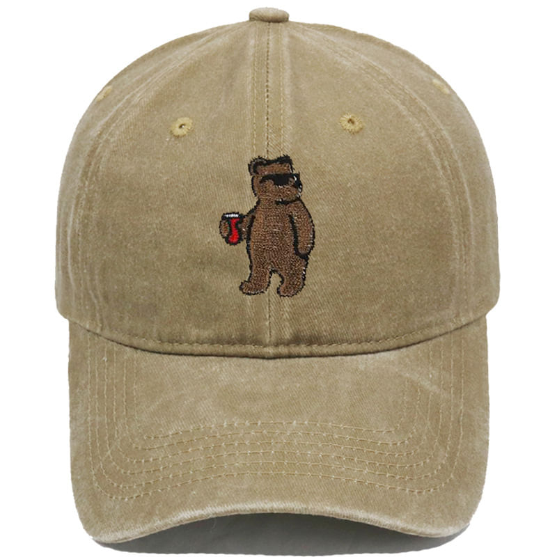 Boné De Beisebol, Algodão Lavado, Chapéu Liso, Lindo, Bordado