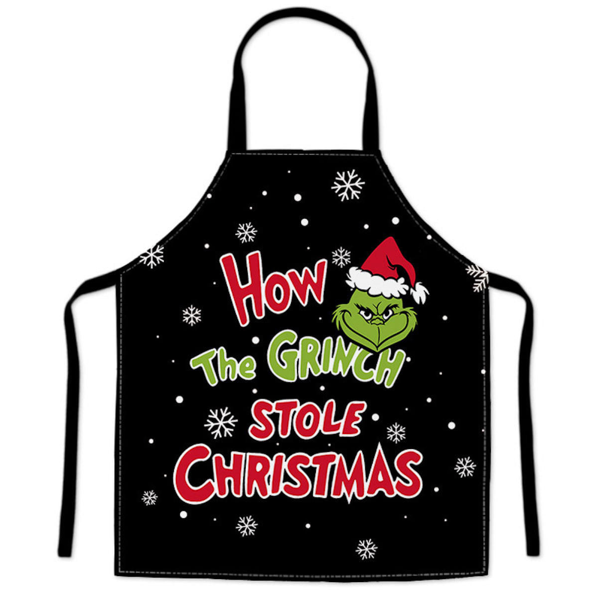 Avental De Cozinha Grinch's Anime Kitchen Decor Poliéster 60x70cm
